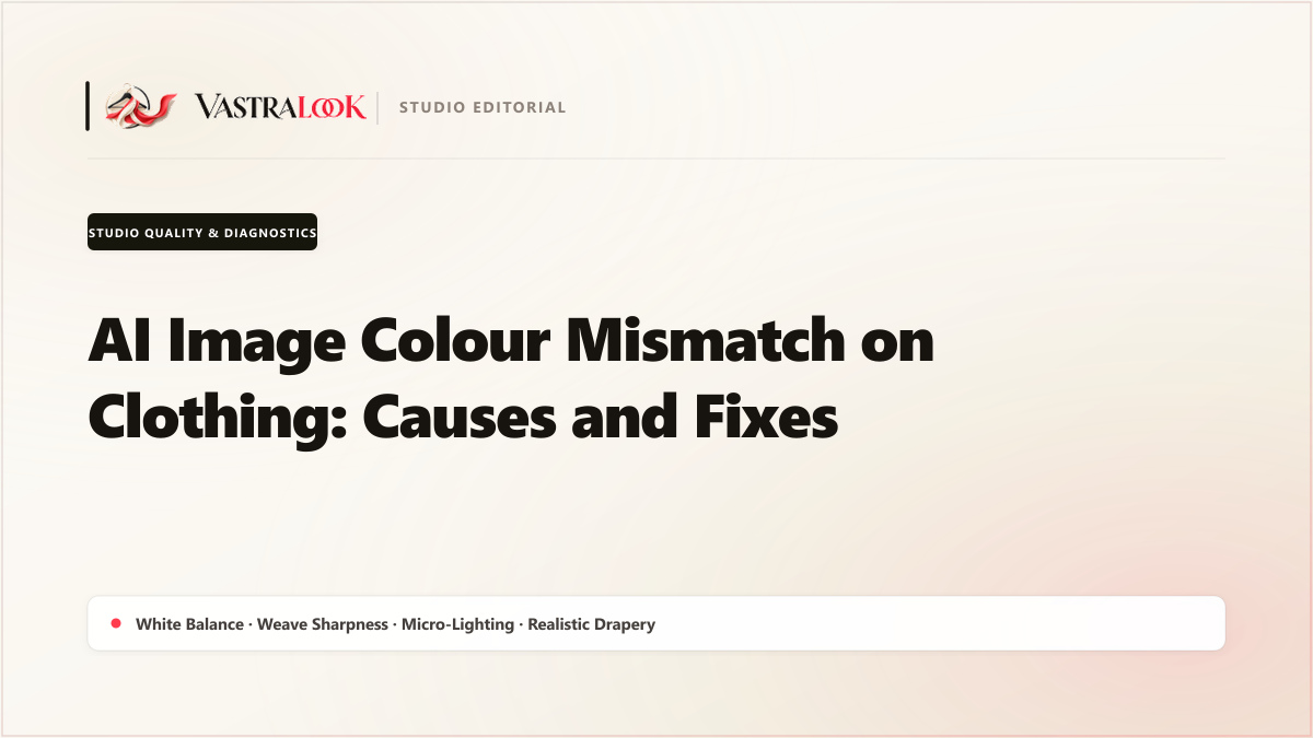 AI Image Colour Mismatch on Clothing: Causes and Fixes