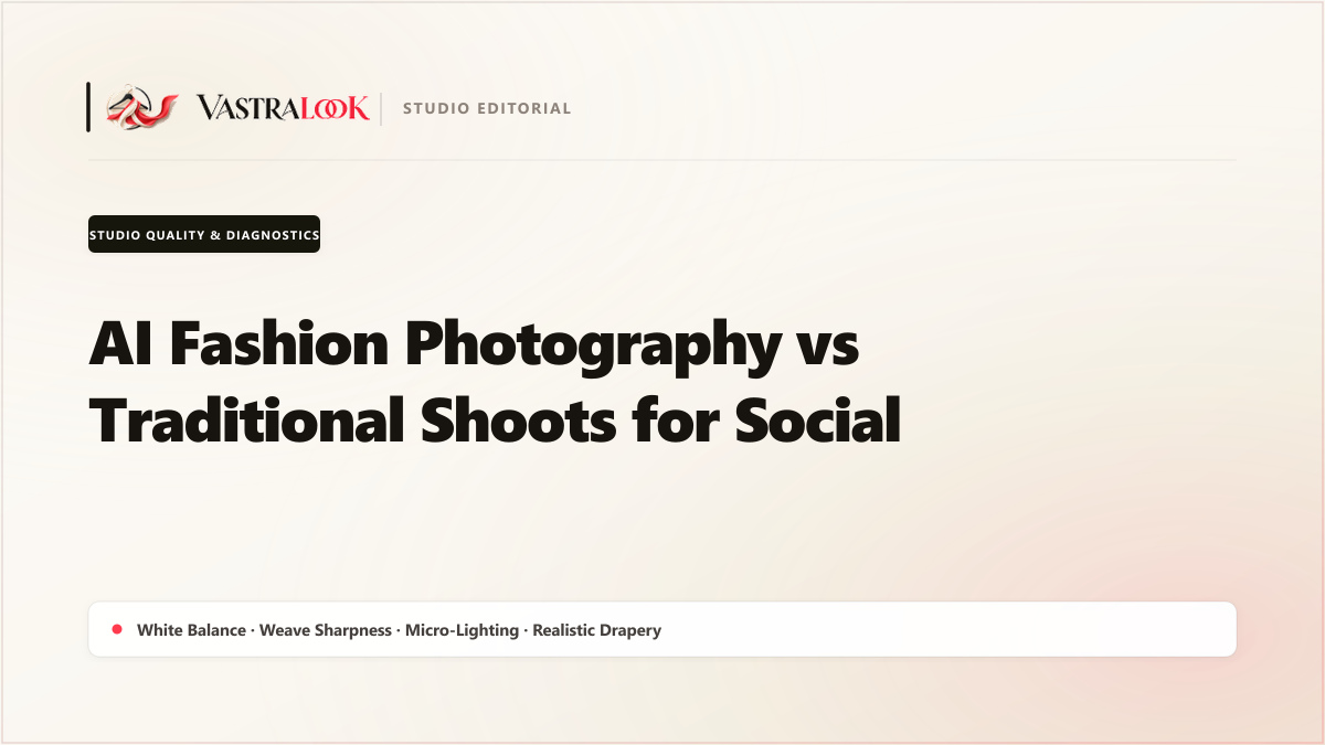 AI Fashion Photography vs Traditional Shoots for Social