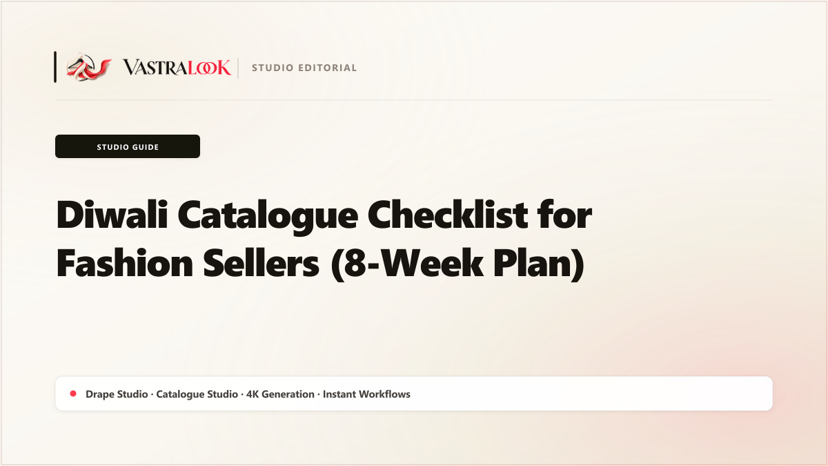 Diwali Catalogue Checklist for Fashion Sellers (8-Week Plan)