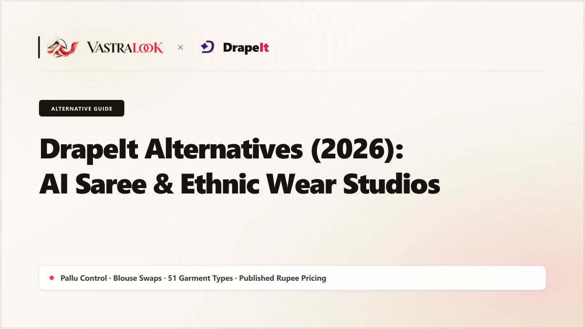 DrapeIt Alternative: Vastralook vs DrapeIt (2026)