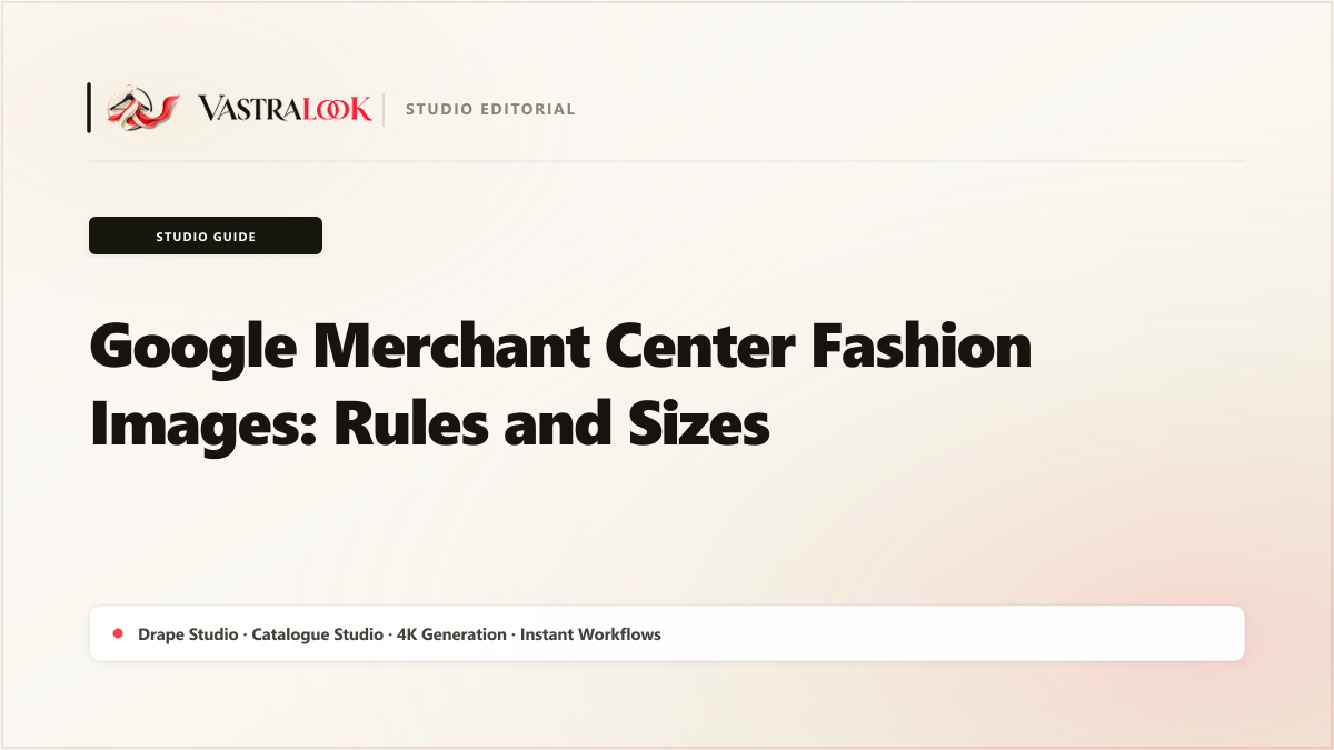 Google Merchant Center Fashion Images: Rules and Sizes