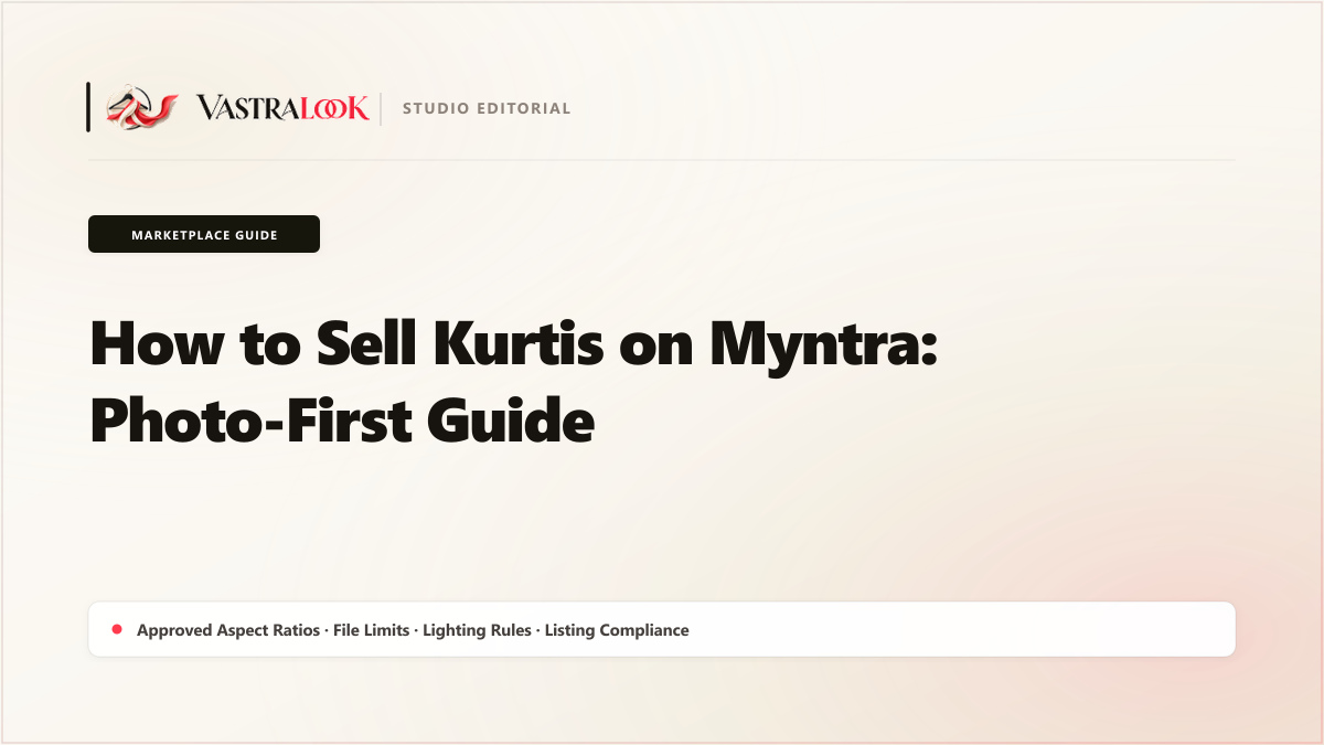 How to Sell Kurtis on Myntra: Photo-First Guide (2026)
