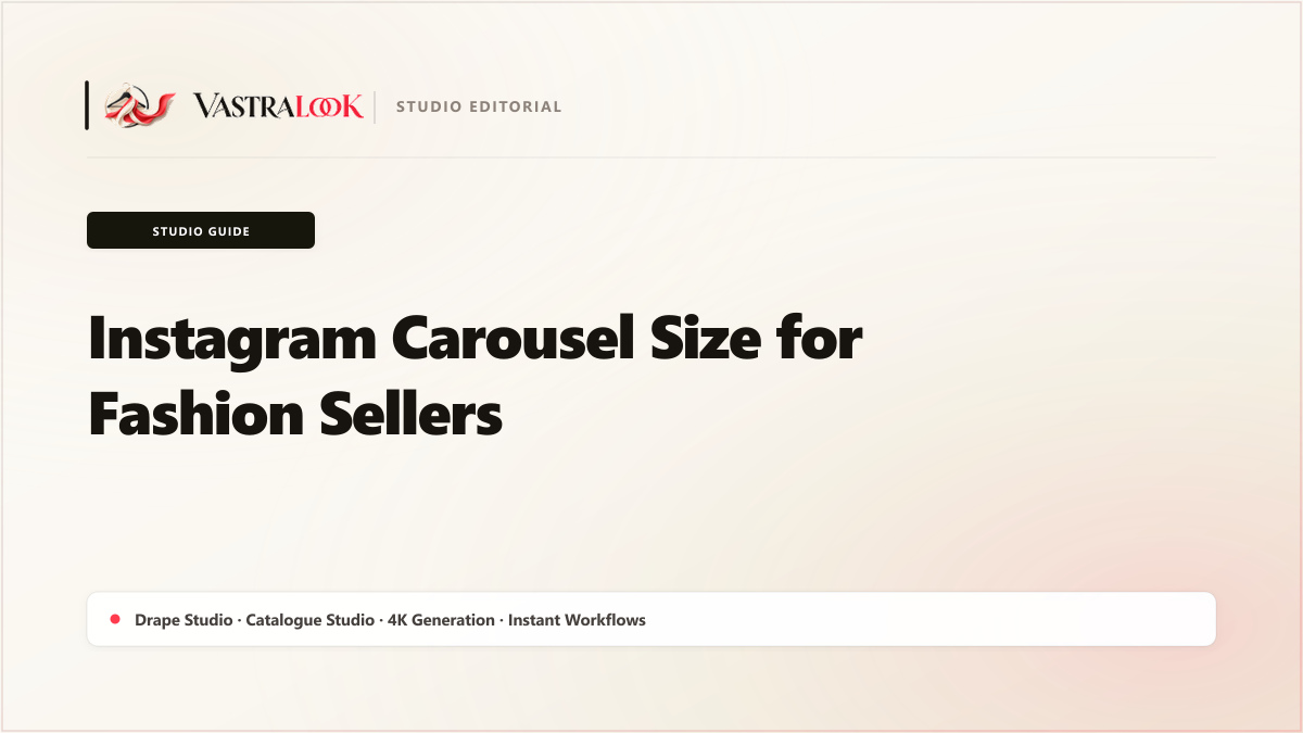 Instagram Carousel Size for Fashion Sellers (2026)