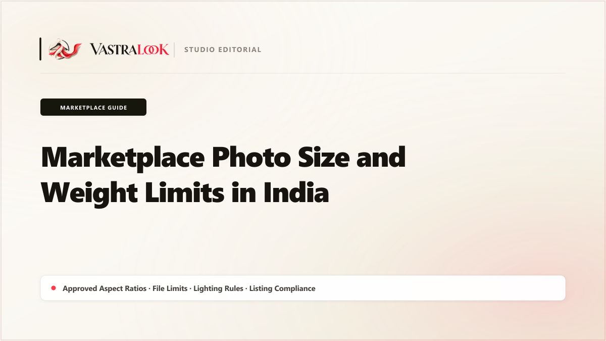 Marketplace Photo Size and Weight Limits in India (2026)