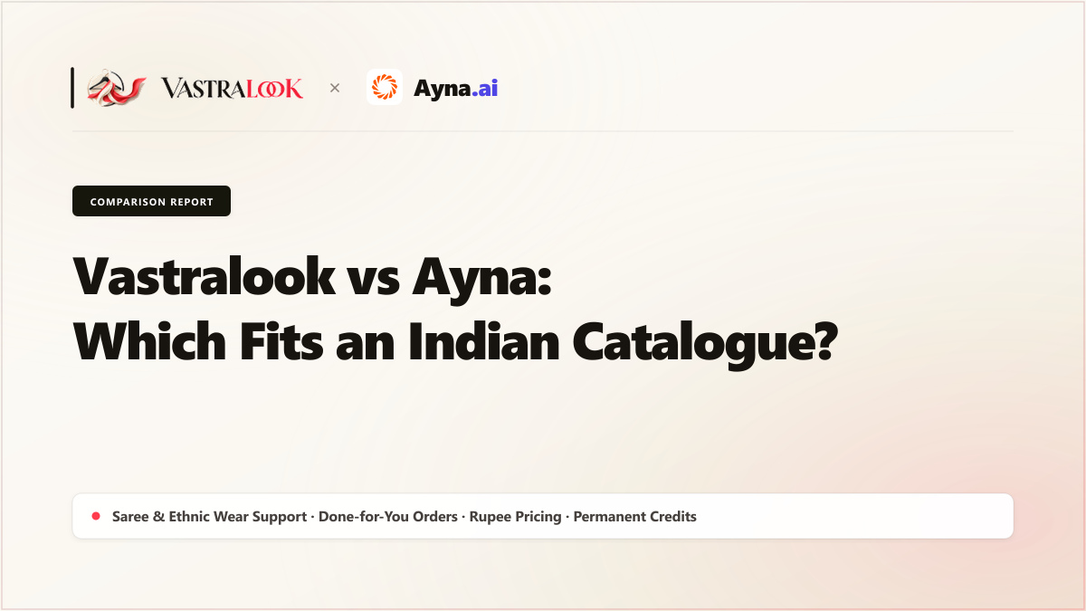 Getayna Alternative: Vastralook vs Ayna for India