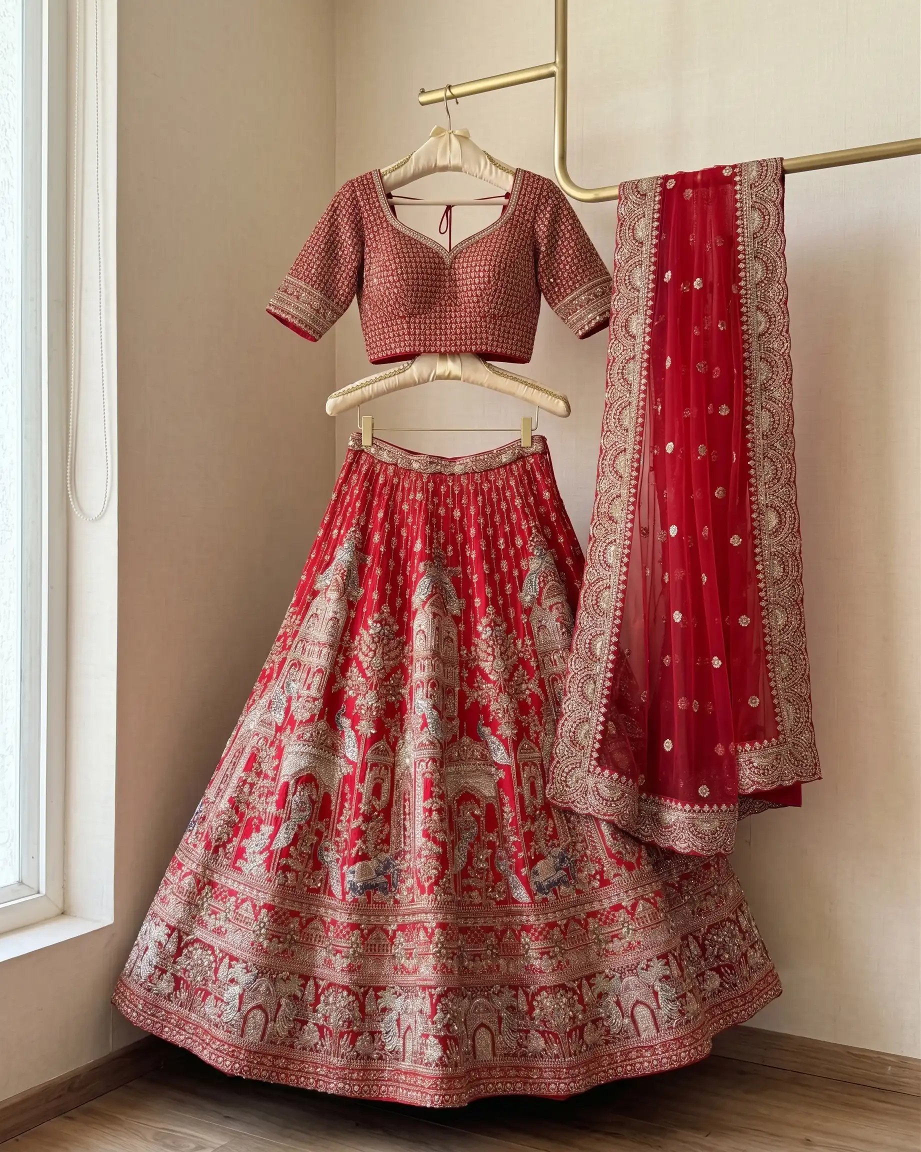 Bridal Lehenga reference 10