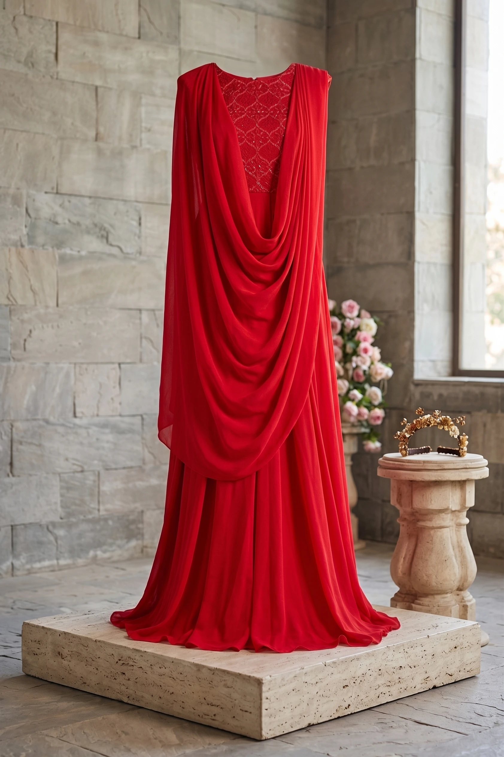 Draped Dress reference 10