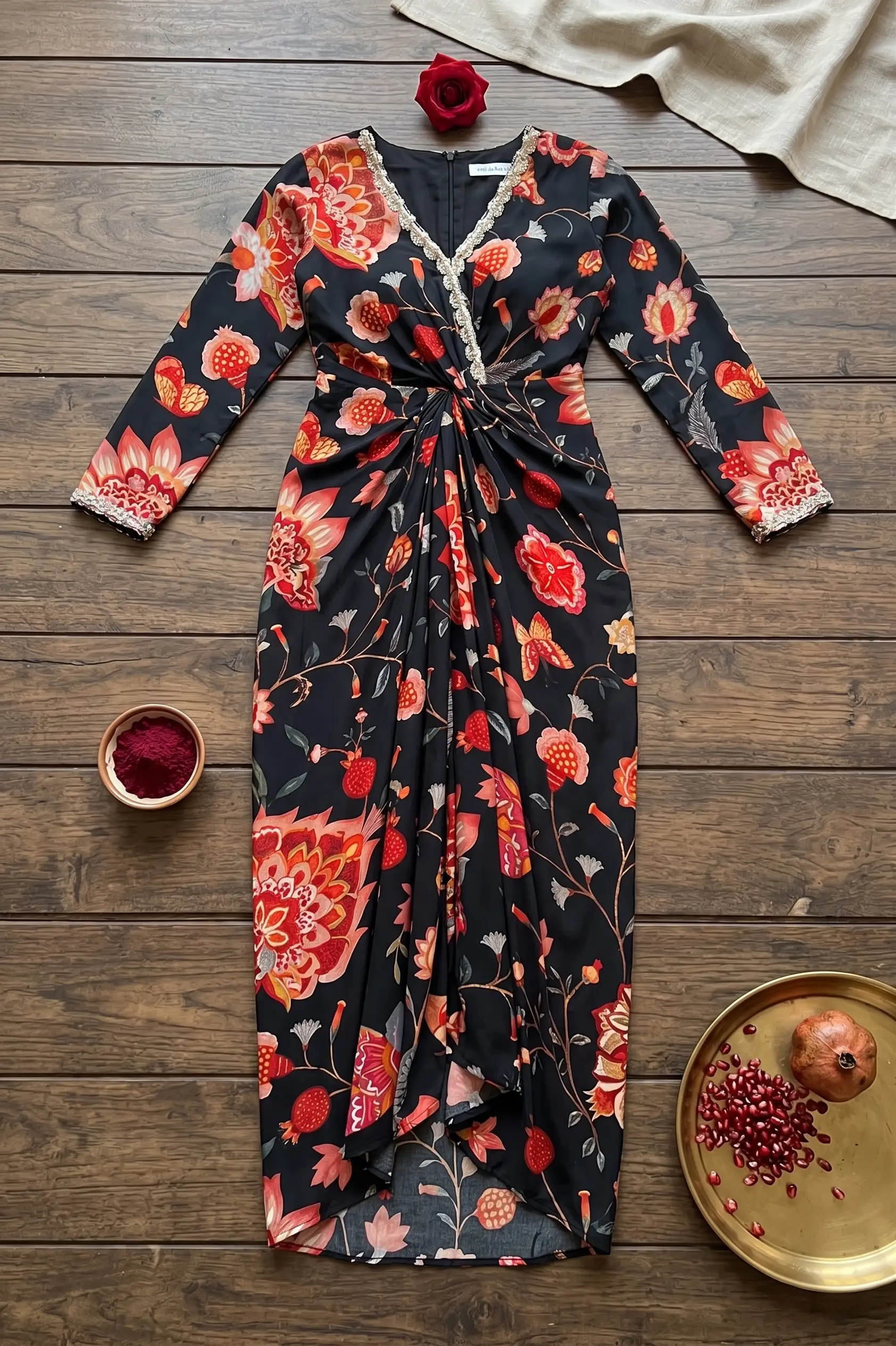 Draped Dress reference 8