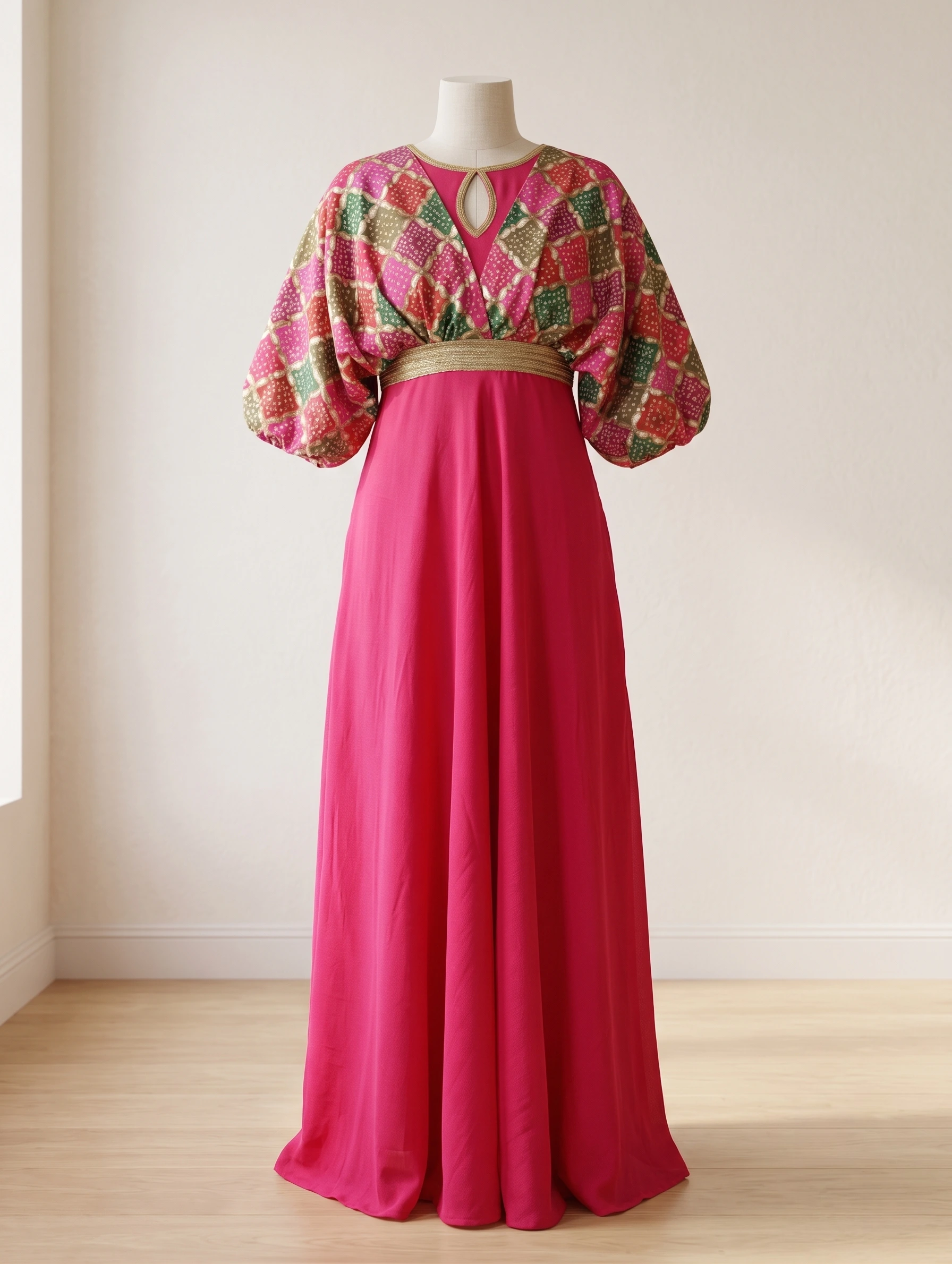 Indo-Western Gown reference 6