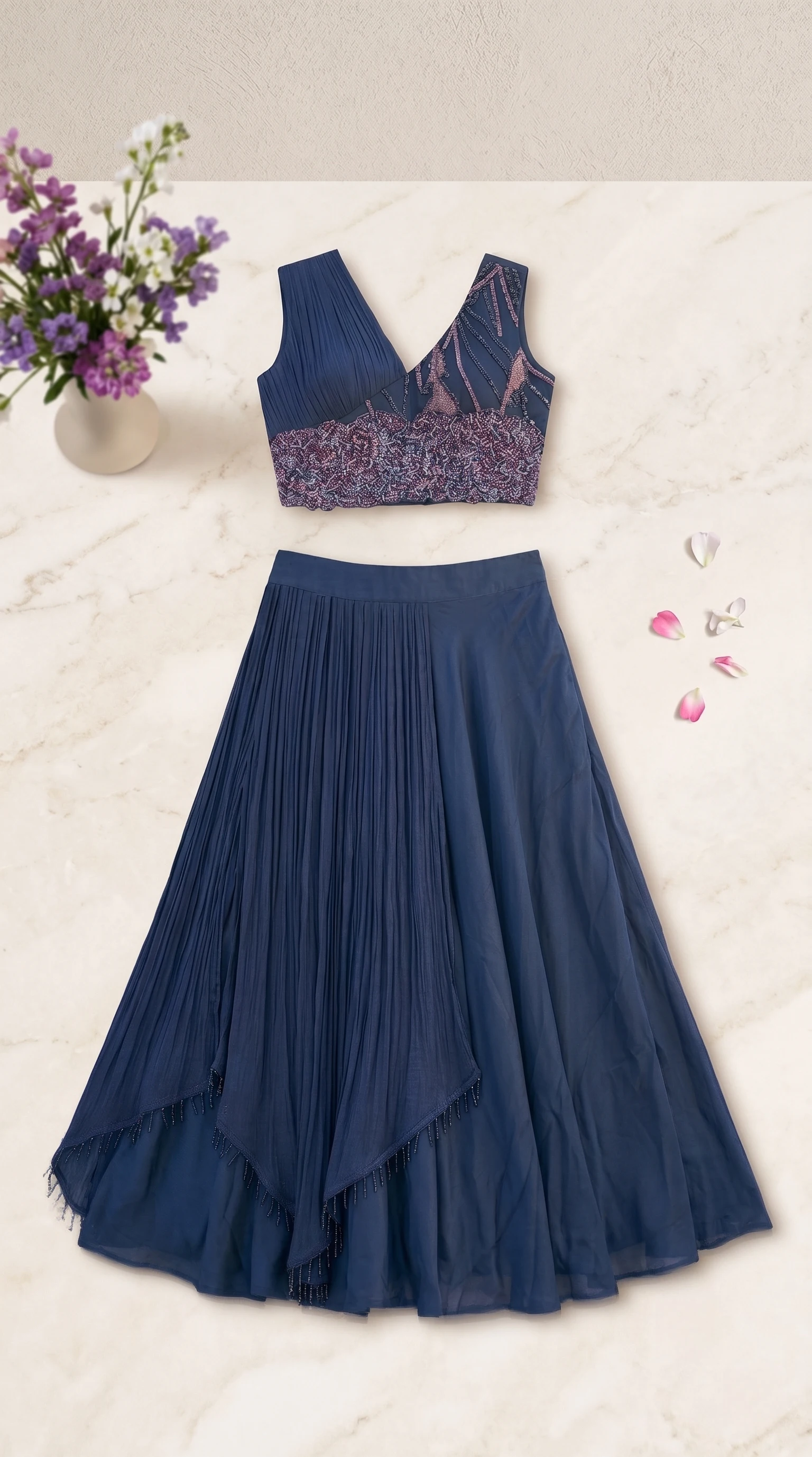 Indo-Western Gown reference 8