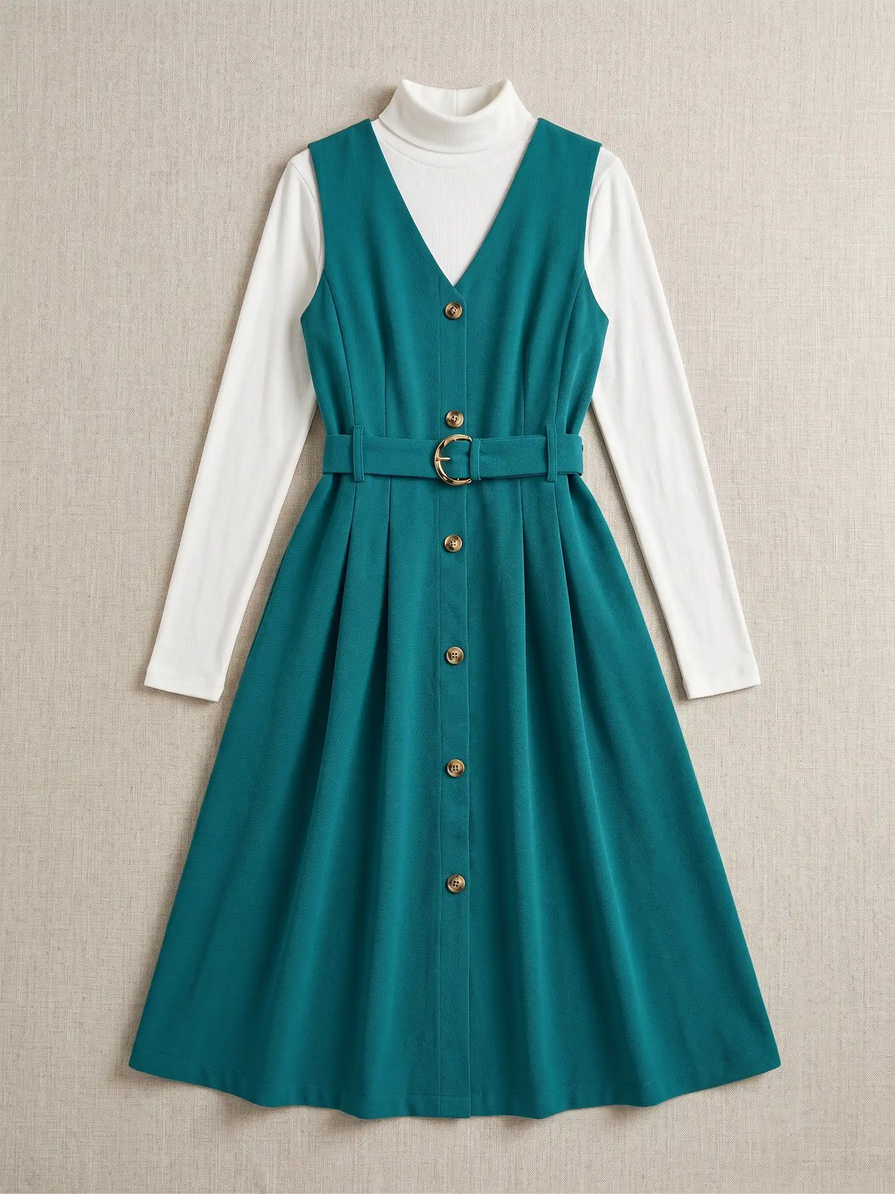 Pinafore Dress reference 6