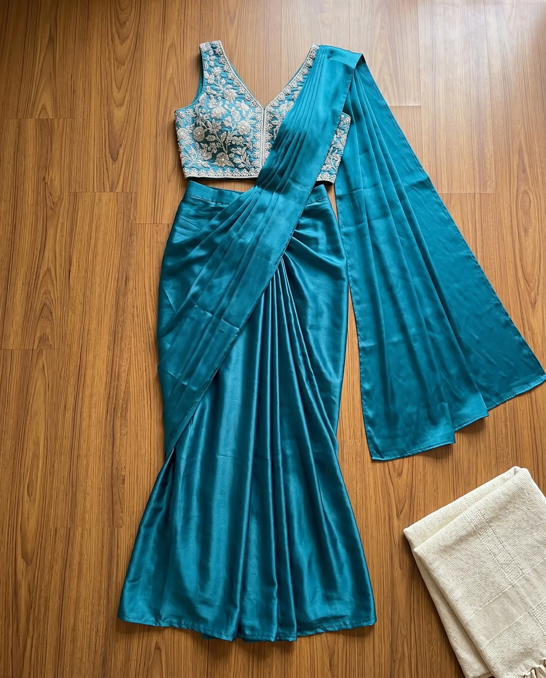 Pre-draped Saree reference 7