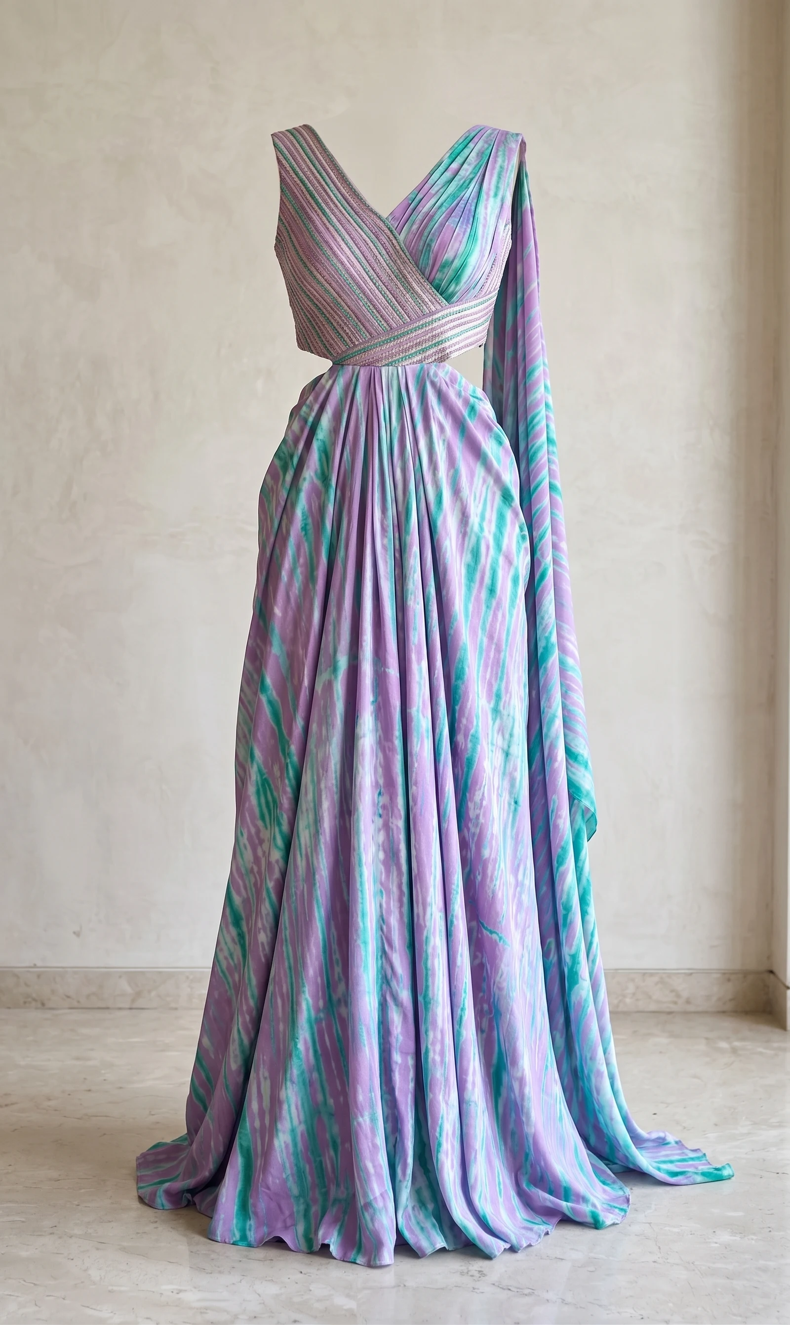 Saree Gown reference 3