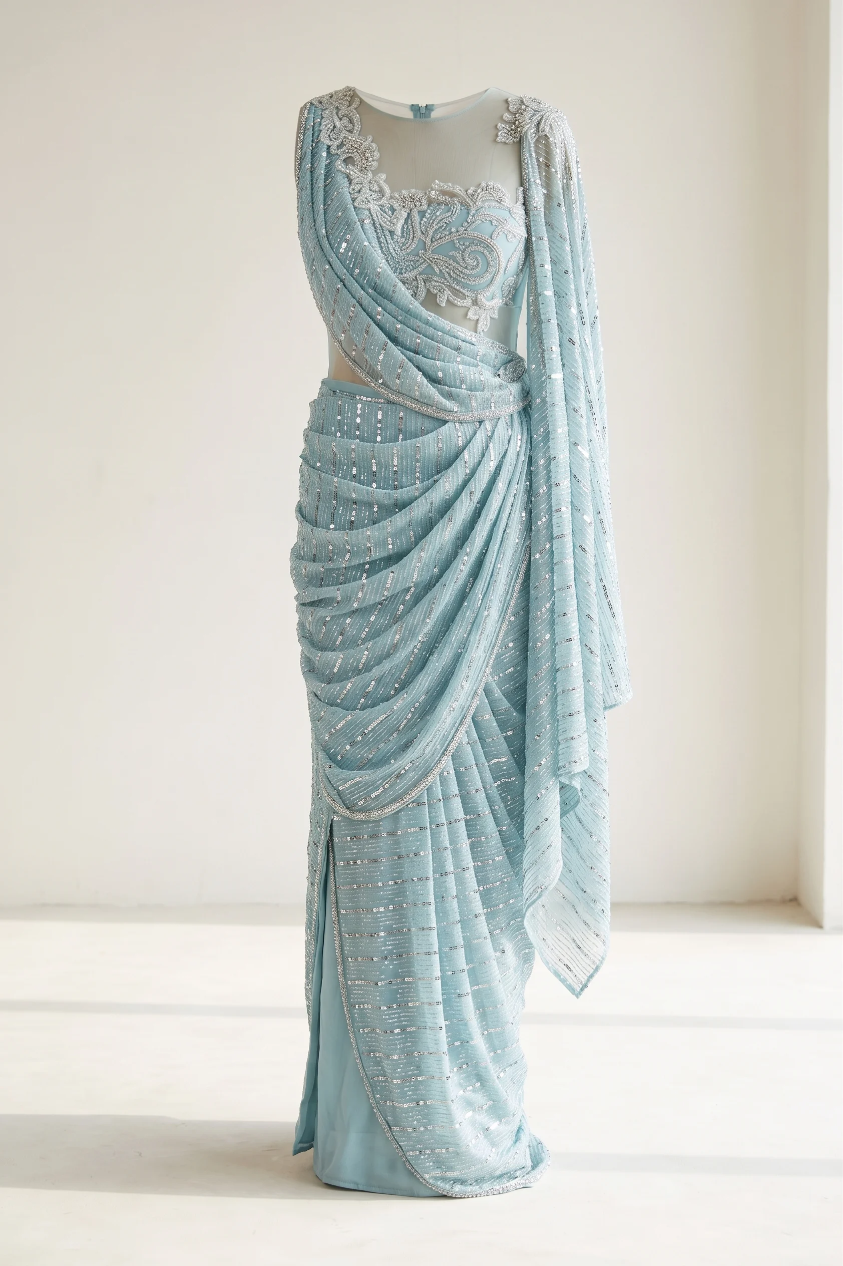 Saree Gown reference 8