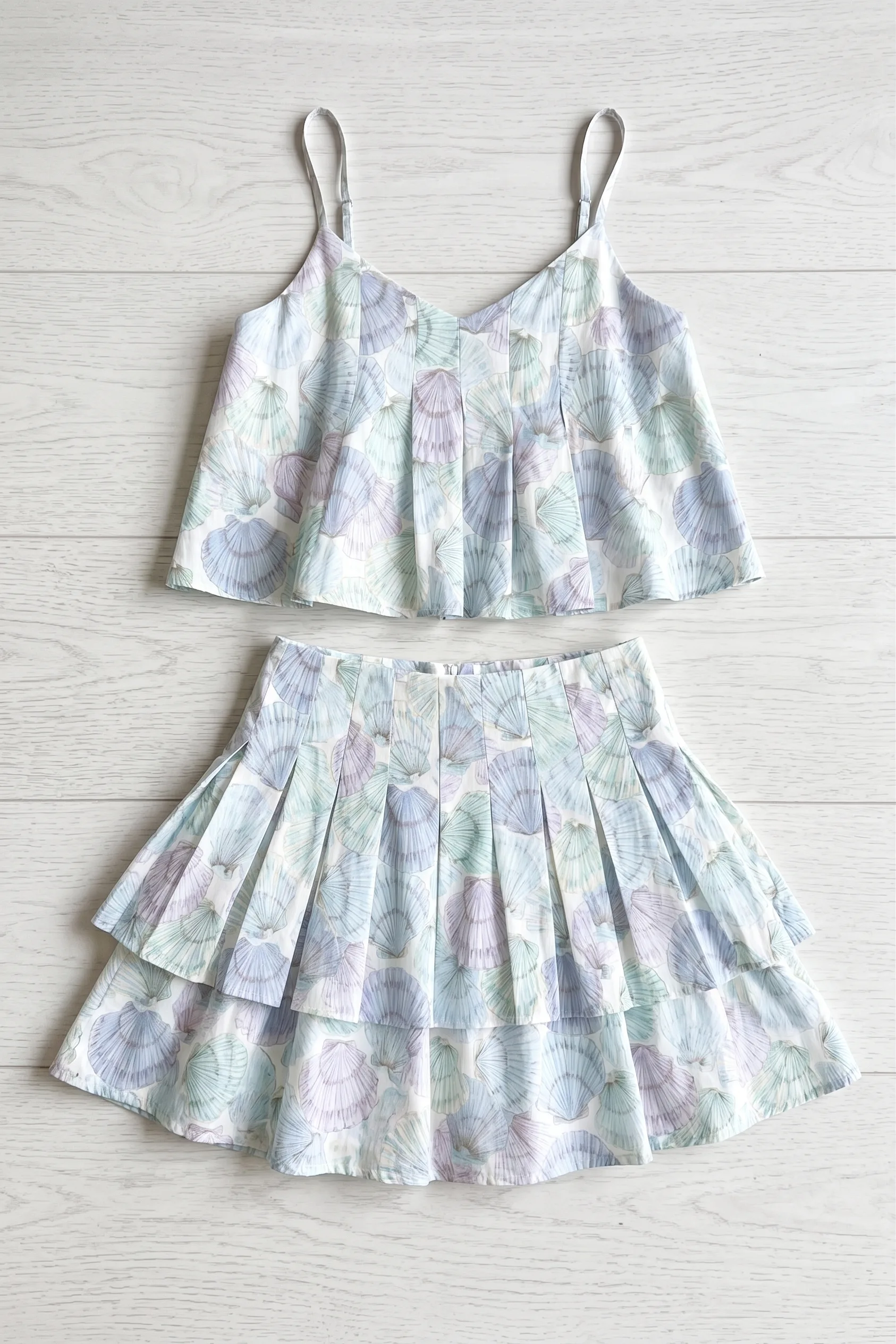 Tiered Skirt Set reference 3