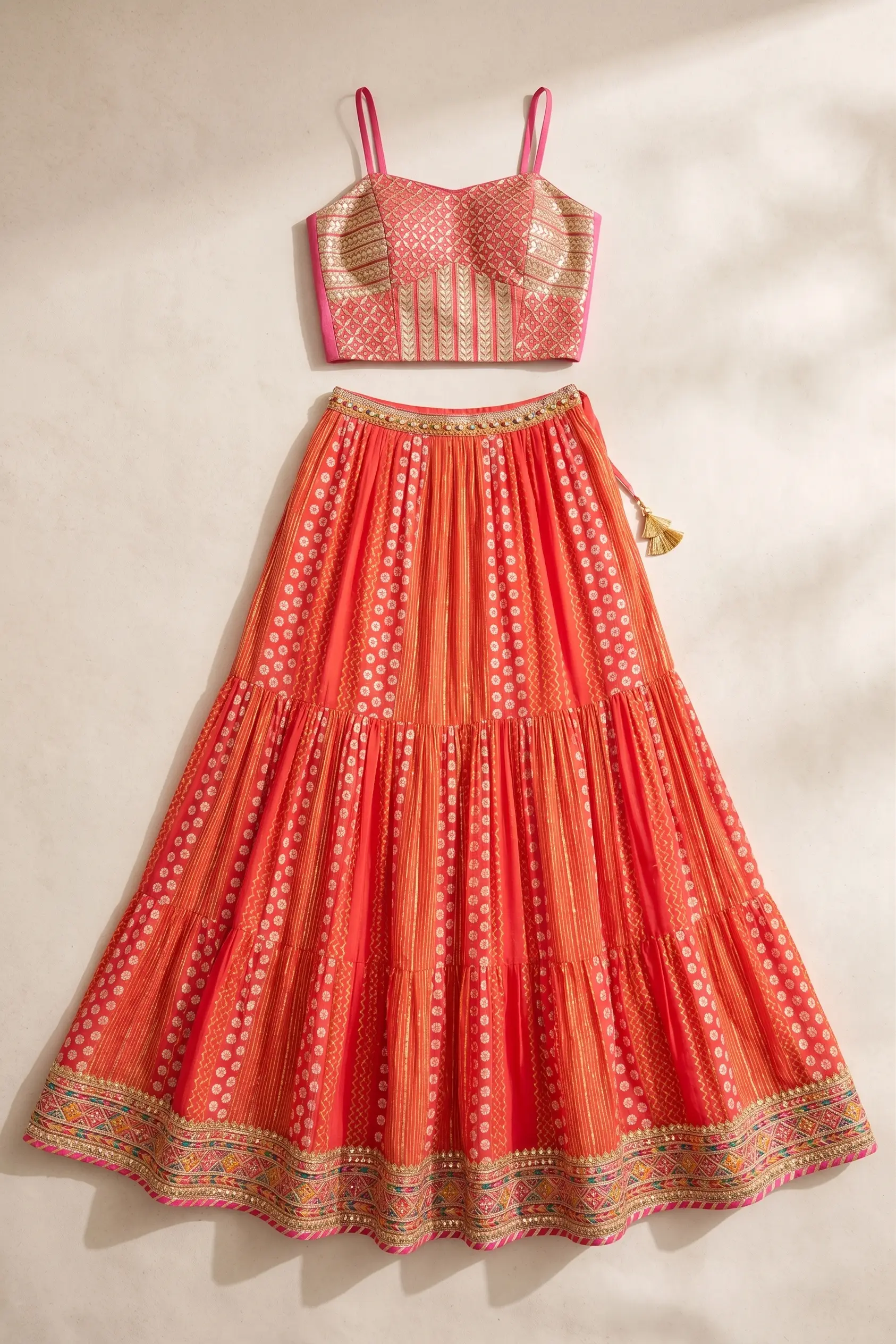 Tiered Skirt Set reference 5
