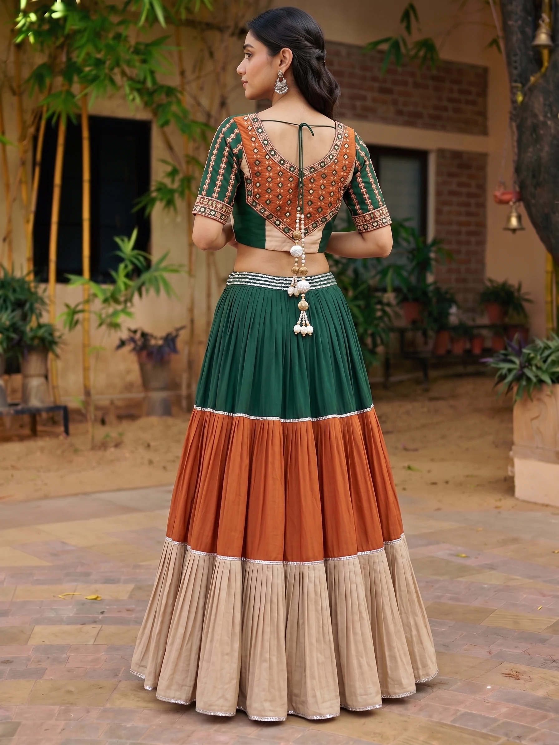 lehenga choli frame 4 of 4, generated on-model