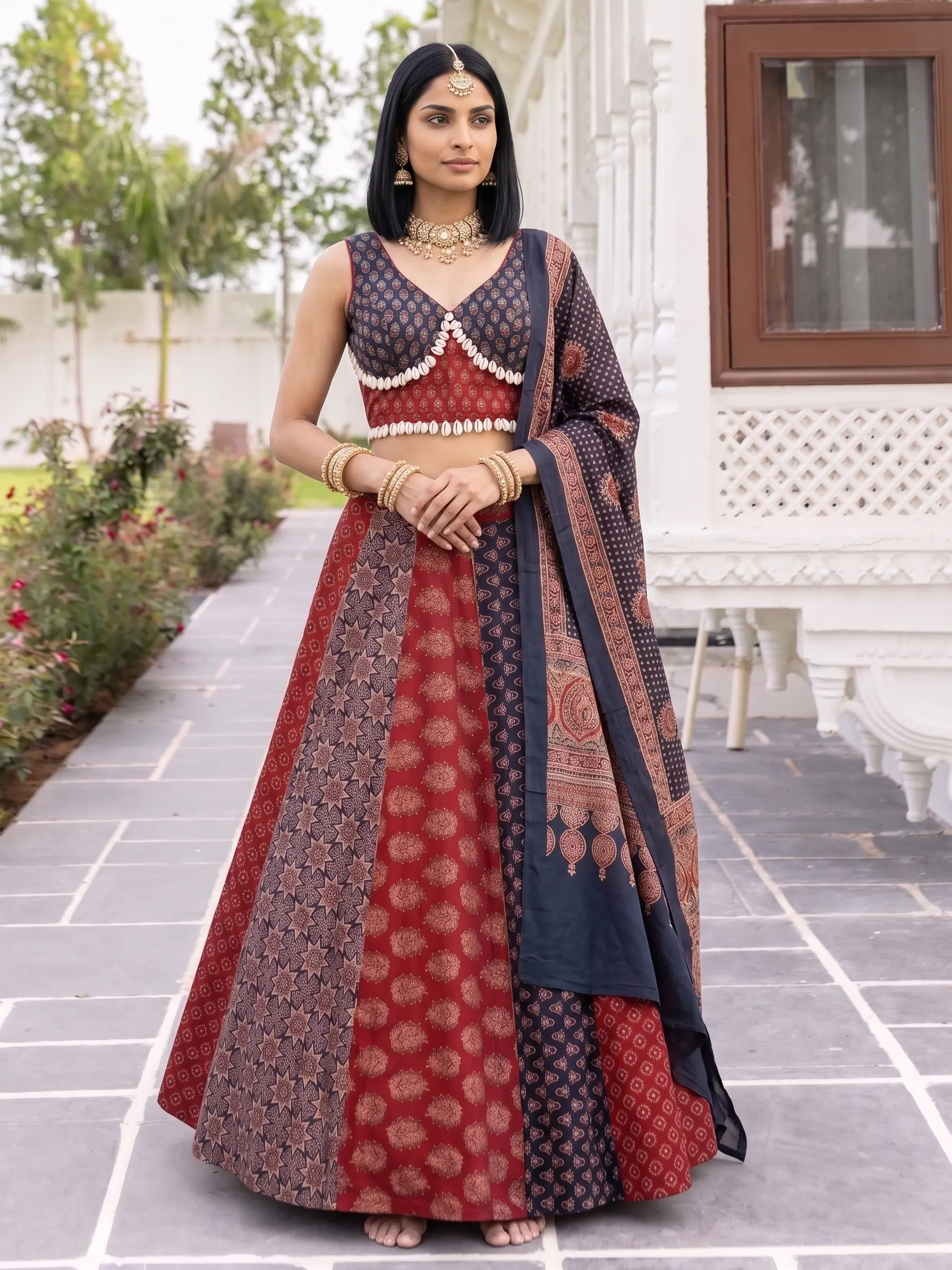 lehenga choli frame 6 of 6, generated on-model