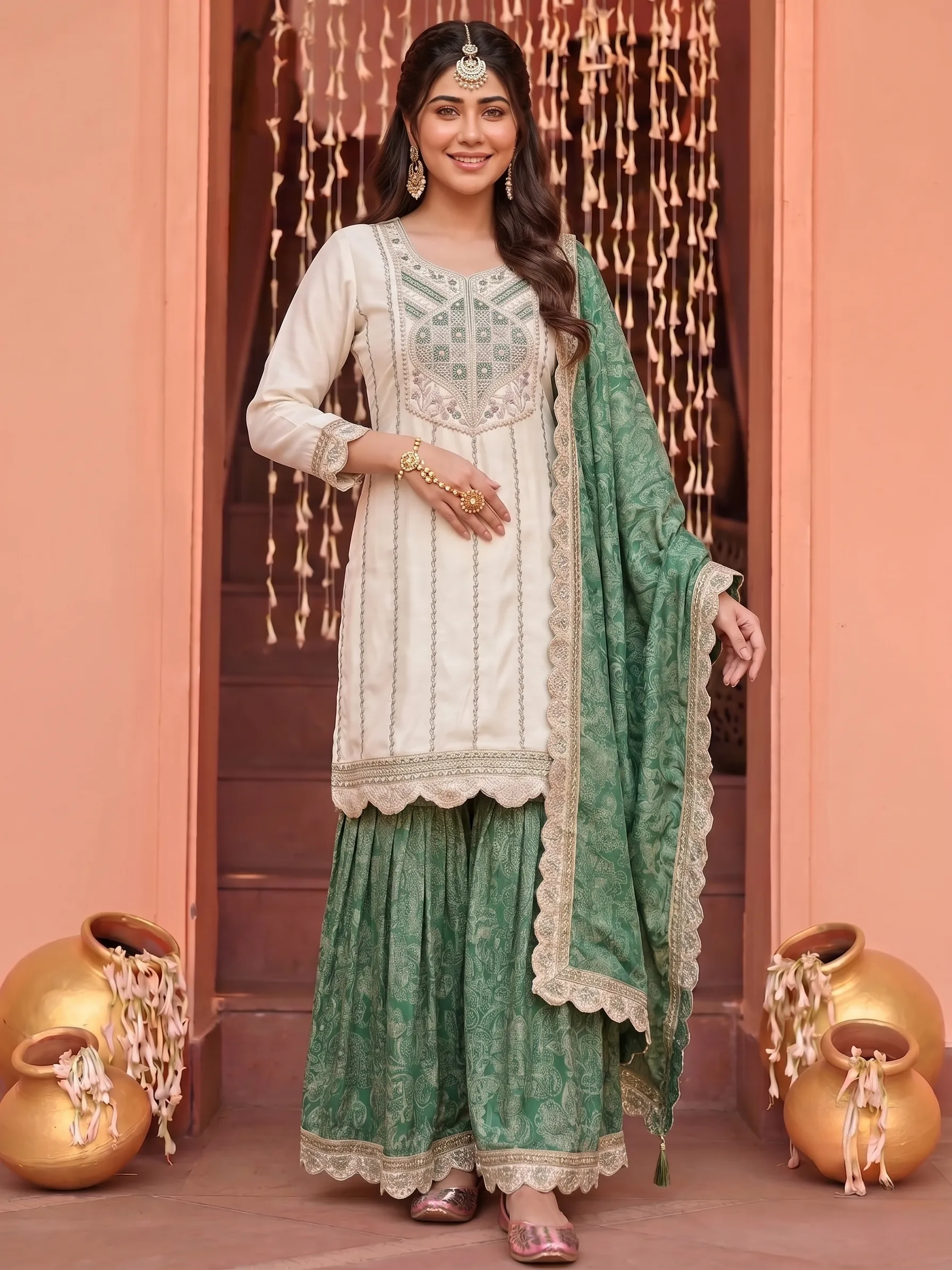 salwar kameez frame 3 of 6, generated on-model