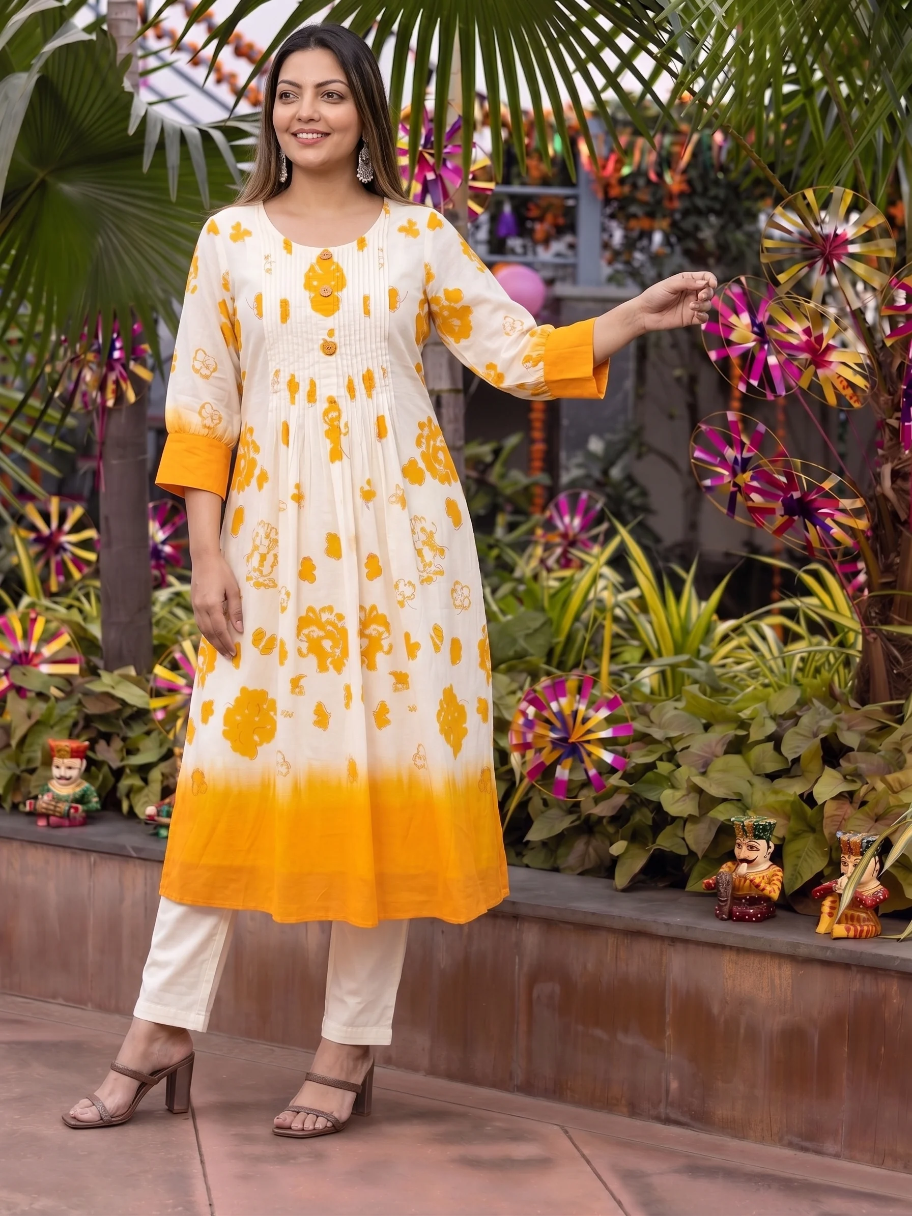 kurti set frame 4 of 6, generated on-model
