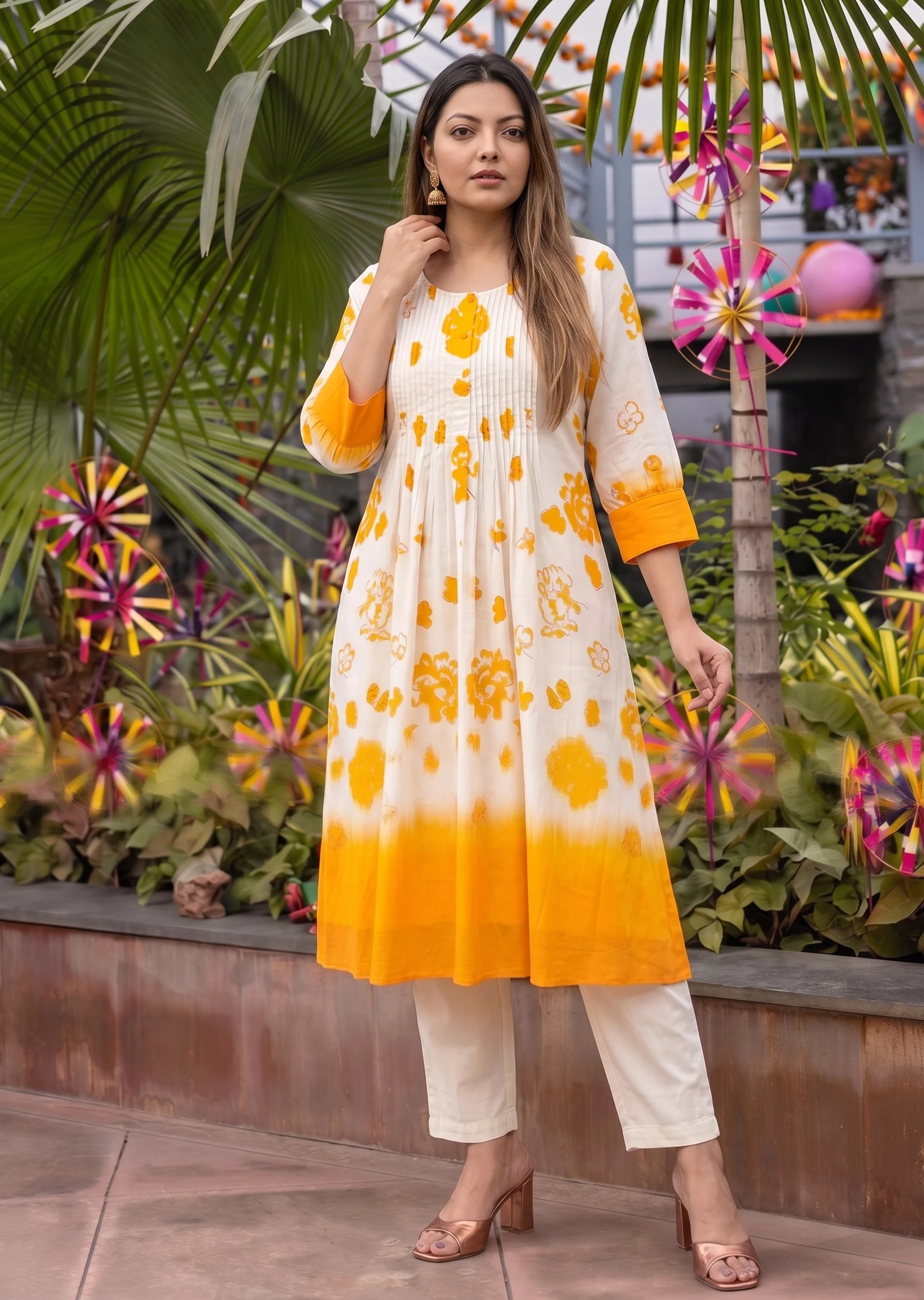kurti set frame 6 of 6, generated on-model