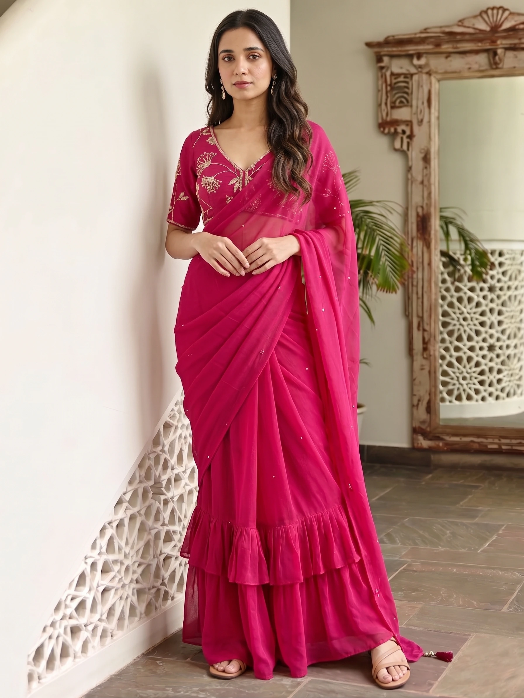 AI Saree Photoshoot: Poses, Shot List and Cost (2026)